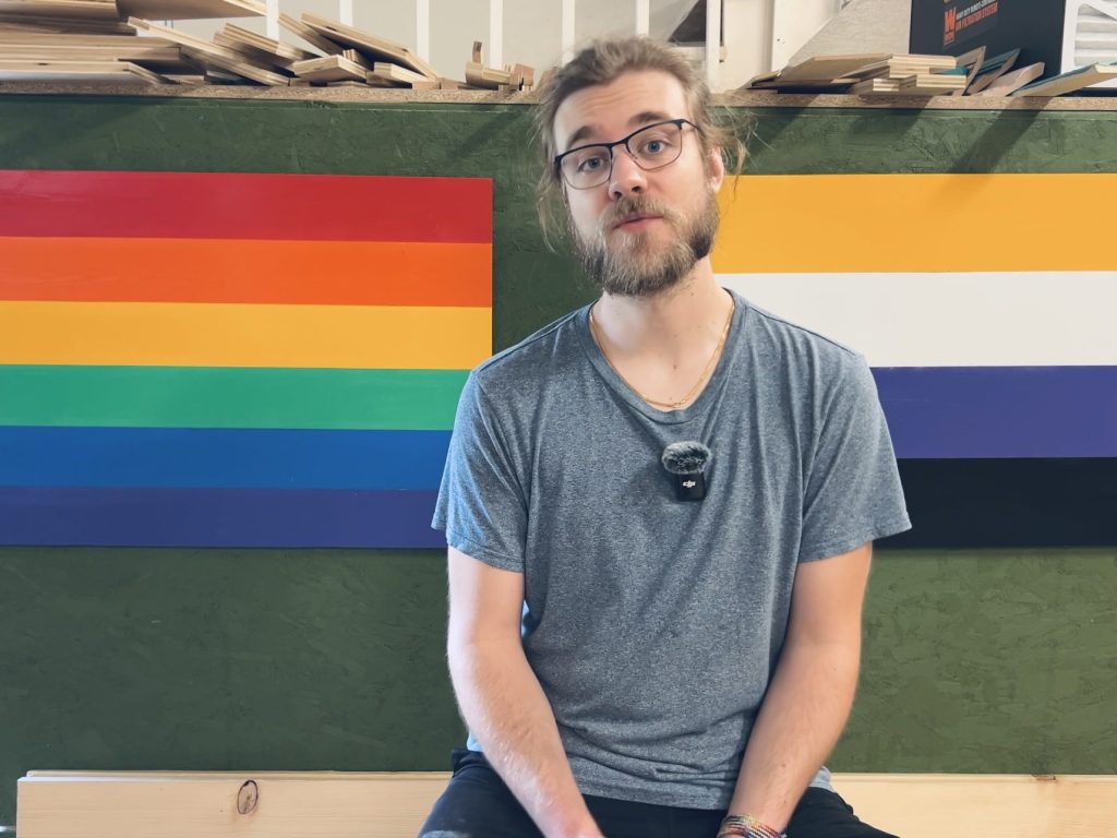 Pride Flags Easy DIY (with table saw)